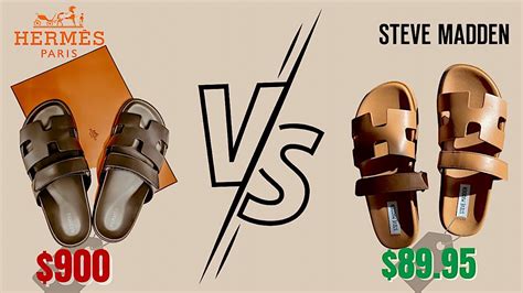 hermes platform sandals dupe|hermes sandals vs steve madden.